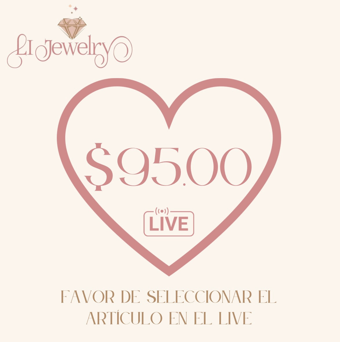 Live $95.00