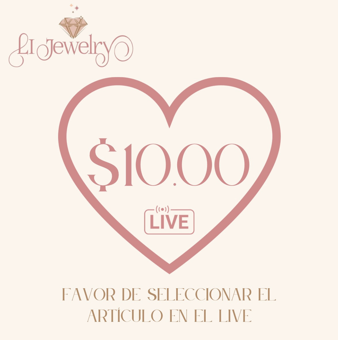 Live $10.00