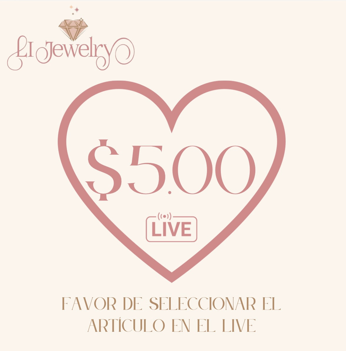 Live $5.00