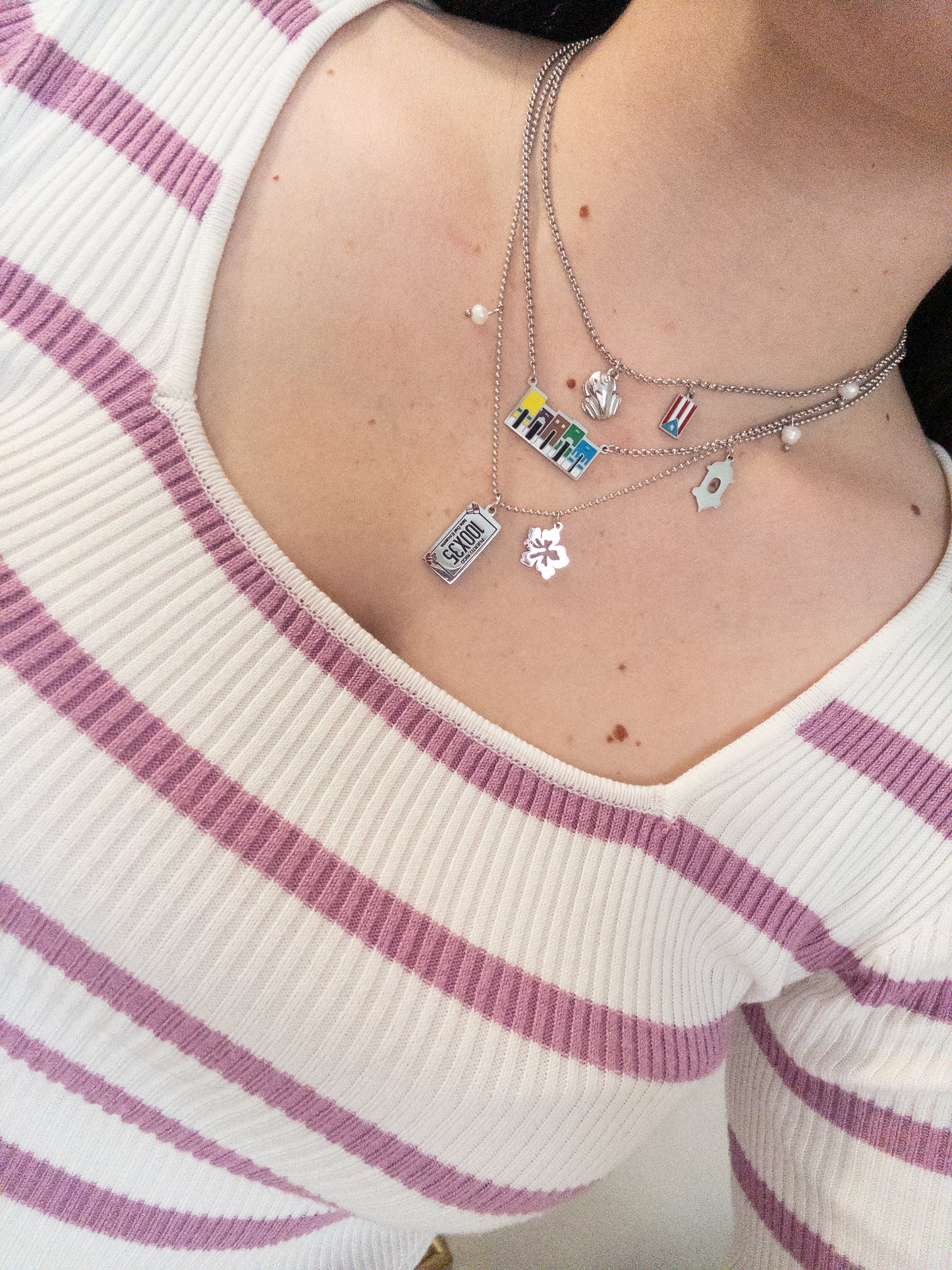 SANSE necklaces (SILVER)