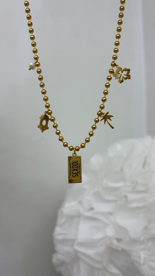 Boricua Necklace
