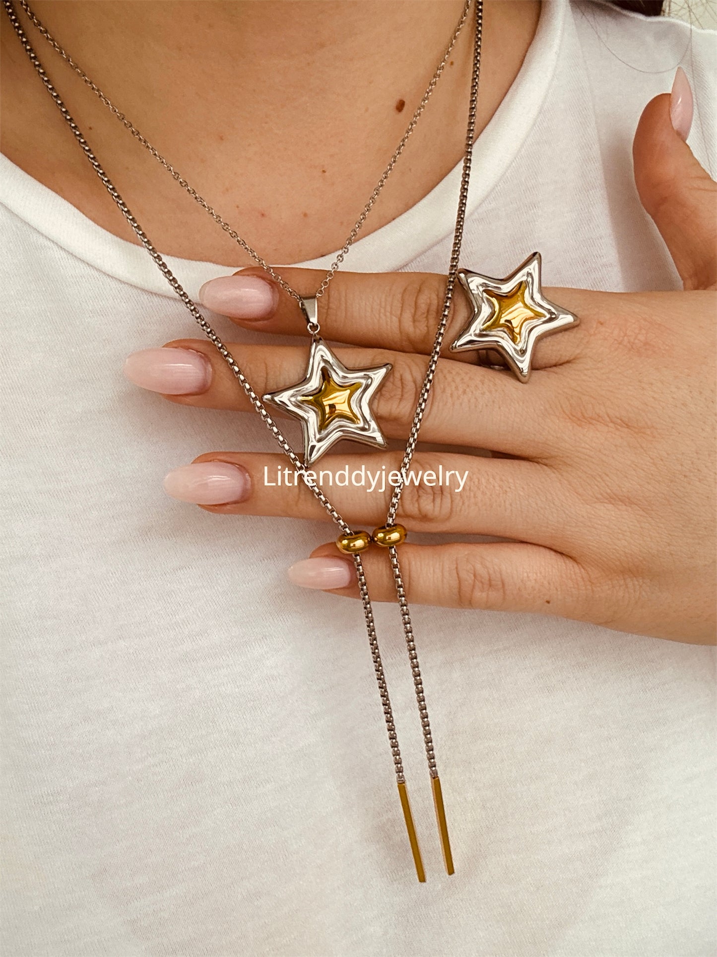 Daily”s 2 tone Chain