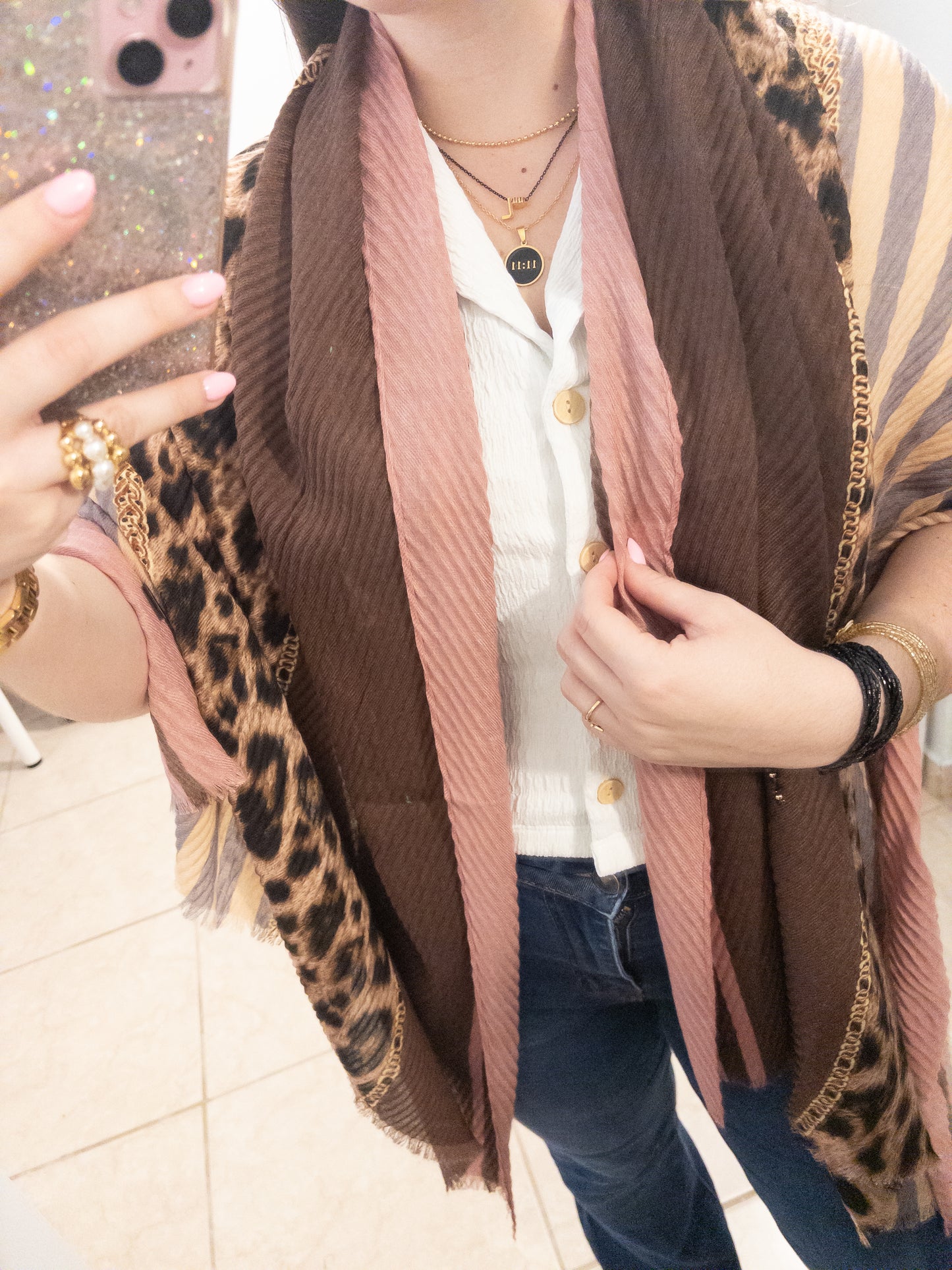 Pashminas Animal Print