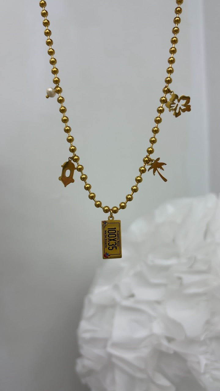Boricua Necklace