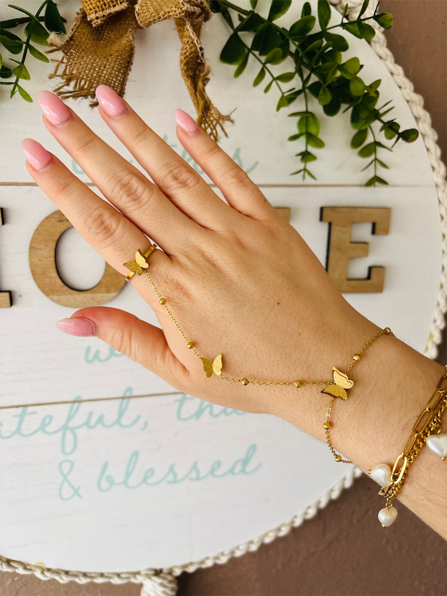 butterfly Hand Chain